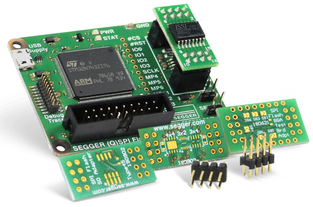 SEGGER Microcontroller (Q)SPI Flash Evaluator